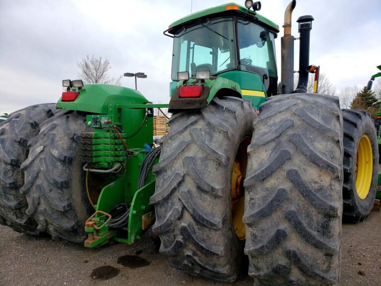 tractor with big tires